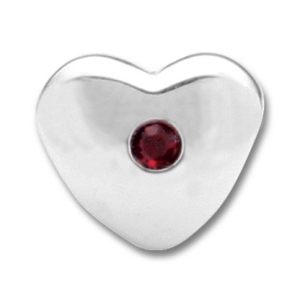 abalorio macizo corazon