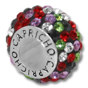 shiny cristal multicolor con blanco