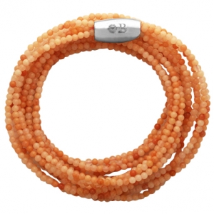 pulsera de piedras, rodocrosita