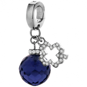 dije miracle azul con trebol