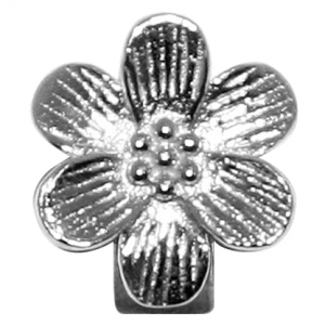 dije flor rayada
