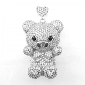 Colgante oso pavee 