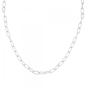 Cadena forcet larga oval hilo 120 ( precio  x 60 cm )