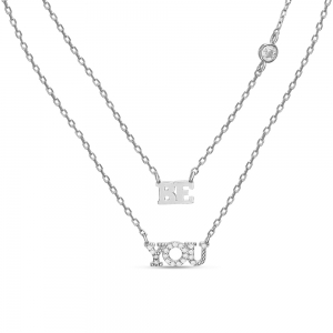Conjunto " Be you " piedras blancas
