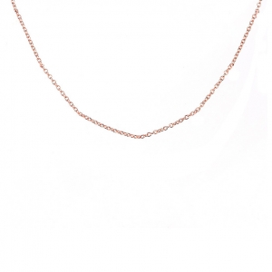 Cadena mini rolo, premium, rosada, x 40 cm