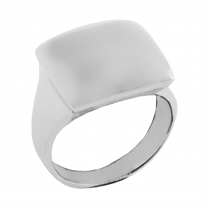 Anillo plato cuadrado grande