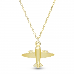 Conjunto avion amarillo