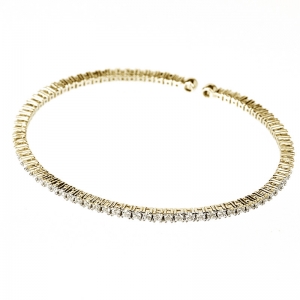 Esclava de piedras , abierta, amarilla