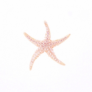 Dije linea premium estrella de mar, rosada