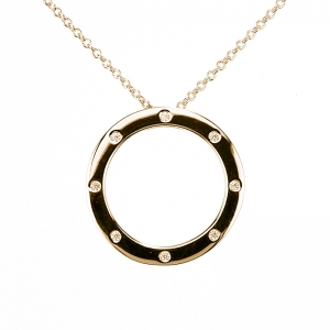 Conjunto linea premium, arandela con piedras, rosado