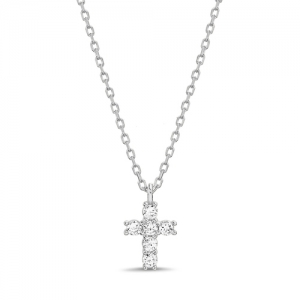 Conjunto cruz con piedras