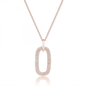 Conjunto linea premium, oval, rosado