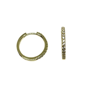 Par aros Monona Glam Redondos Dorados