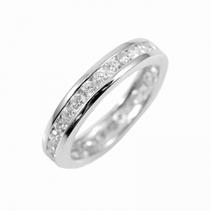 Anillo sin fin blanco