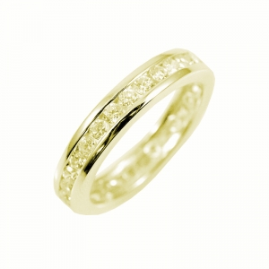 Anillo sin fin amarillo