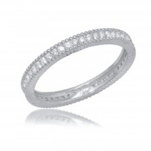 Anillo sin fin blanco