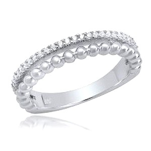 Anillo doble, medio sin fin y bolitas