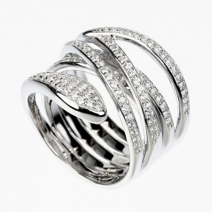 Anillo serpiente, cruzado