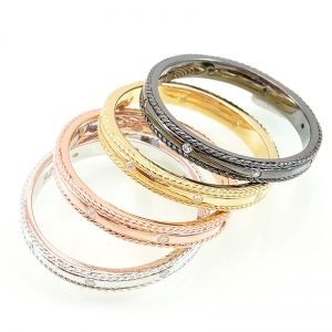 ANILLO MEDIO SIN FIN PREMIUM RODIO BLANCO ROSE O AMARILLO,PRECIO POR UNIDAD, ACLARAR COLOR DESEADO