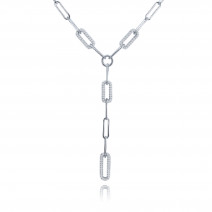 GARGANTILLA PAPER CLIP CON CUBIC