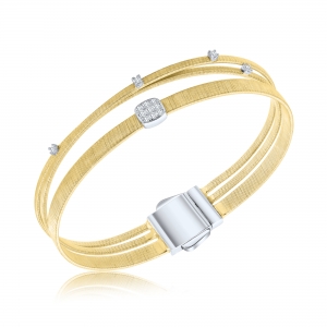 PULSERA PREMIUM CON ALIQUE CUDRADO Y CIERRE COMBINADA