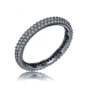 ANILLO SIN FIN BOMBE LINEA PREMIUM, RODIO NEGRO
