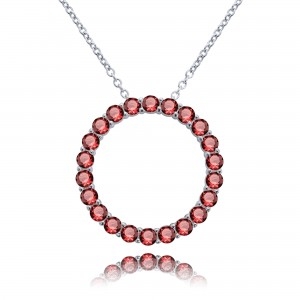 CONJUNTO ALDABA CON VERDE RODIO BLANCO, DIAMETRO EXTERIOR 22 MM