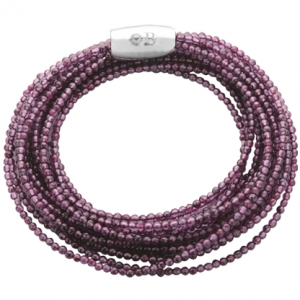 pulsera piedras, granate