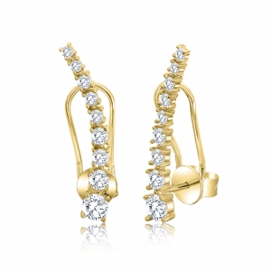 PAR AROS TREPADORES PREMIUM CON SISTEMA MARIPOSA Y CLIP 9 CUBIC RODINADOS