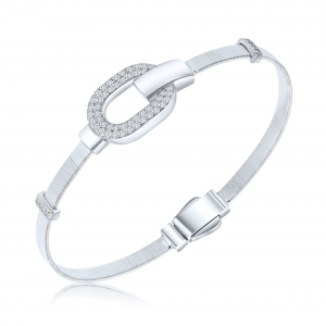 PULSERA ESCLAVA PREMIUM CON CIERRE RODINADA