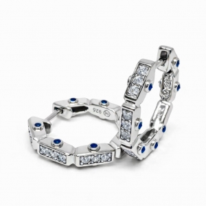 Aros Link1945 ocotogonales con surco Plateados
