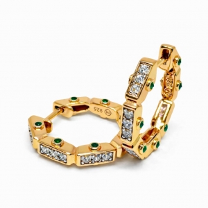 Aros Link1945 octogonal con surco Amarillos