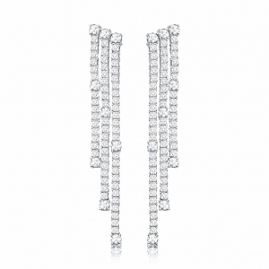 Par aros largos con movimiento 