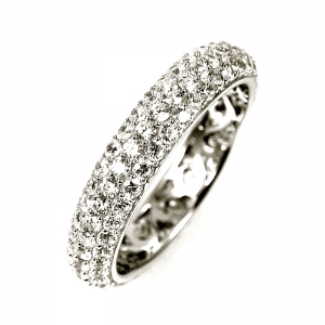 Anillo sin fin pavee