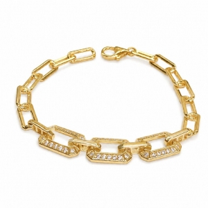 Pulsera Link1945 Prisma Dorada