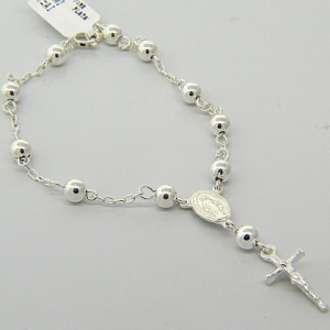 pulsera rosario 5 mm