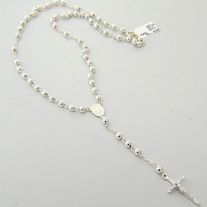 Rosario bolitas 4 mm