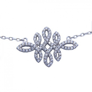 conjunto con piedras blancas