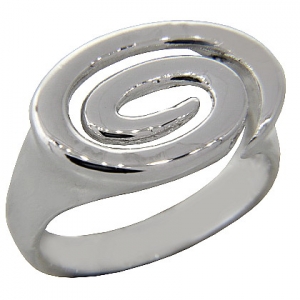 Anillo platabella espiral 