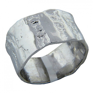 Anillo platabella rodinado corteza chico