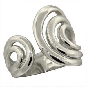 Anillo espiral desparejo platabella