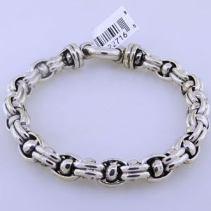 pulsera tiff doble, cierre marinero