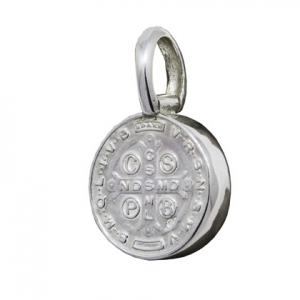 Dije san benito, encamisado, chico 2,1 cm