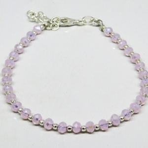 Pulsera piedras rosas