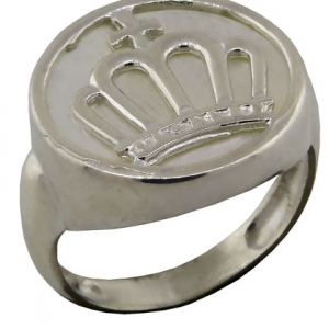 anillo corona nacar
