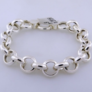 Pulsera Rolo hueca N 4