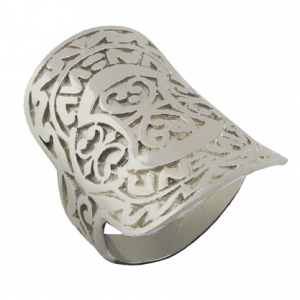 anillo figuras alargado