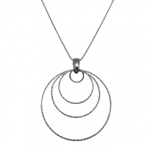conjunto circulos , facetados, cadena bolitas, blanco 