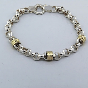Pulsera rolo N 0 con double