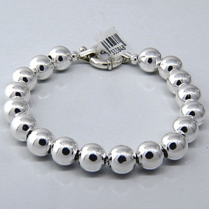 Pulsera bolitas 10 mm cierre marinero	